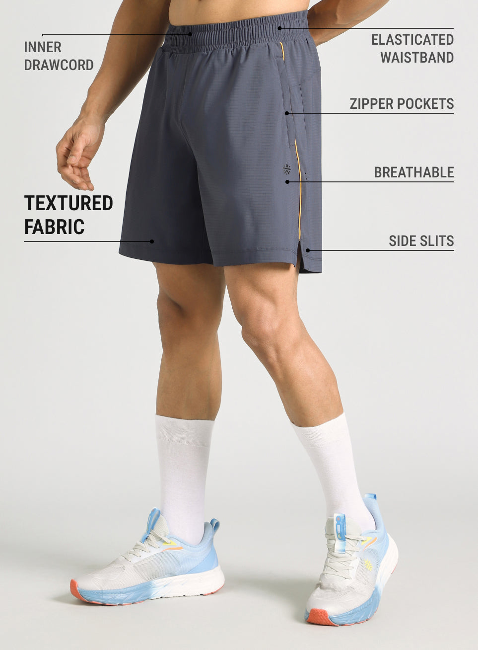 Men's Dark Grey Air Flex Training Shorts