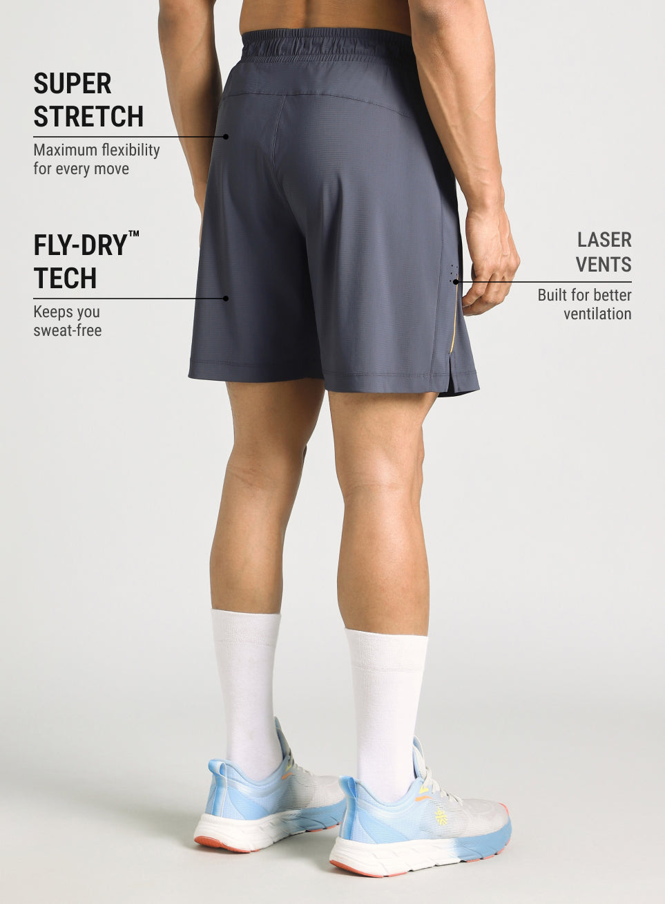 Men's Dark Grey Air Flex Training Shorts