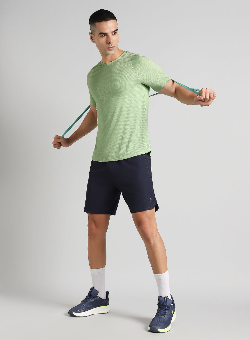 Men's Green Training Elevate Sculpt T-shirt