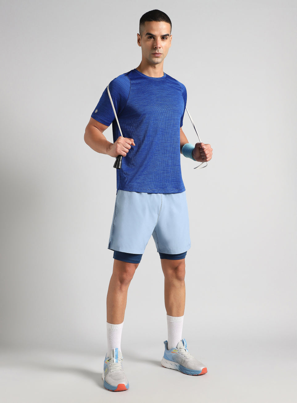 Men's Blue Training Elevate Sculpt T-shirt