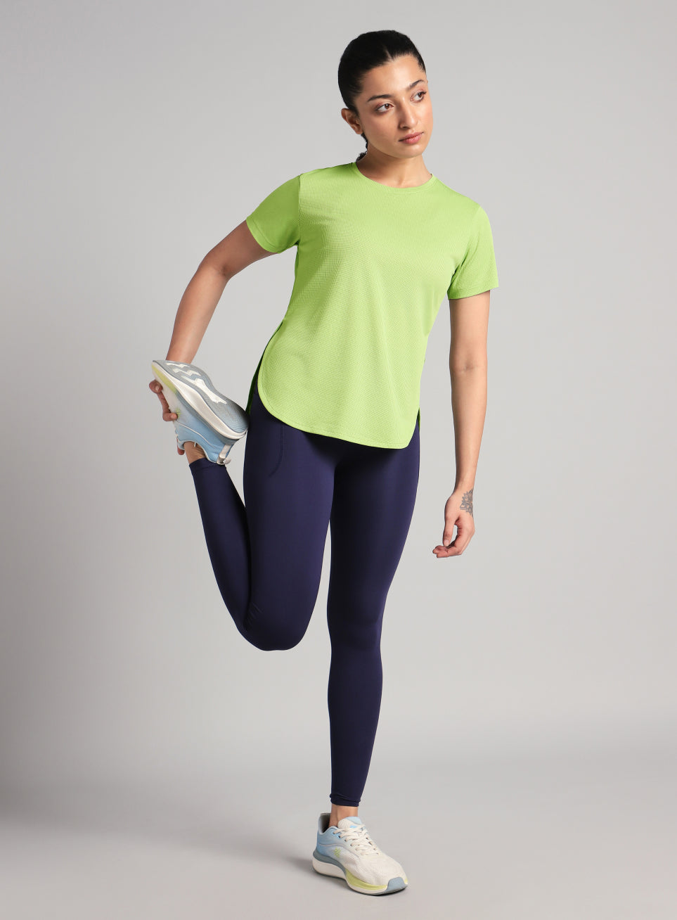 Women's Green Core Training Longline T-shirt