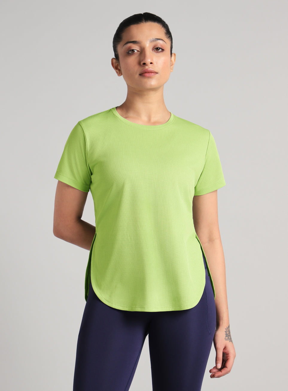 Women's Green Core Training Longline T-shirt