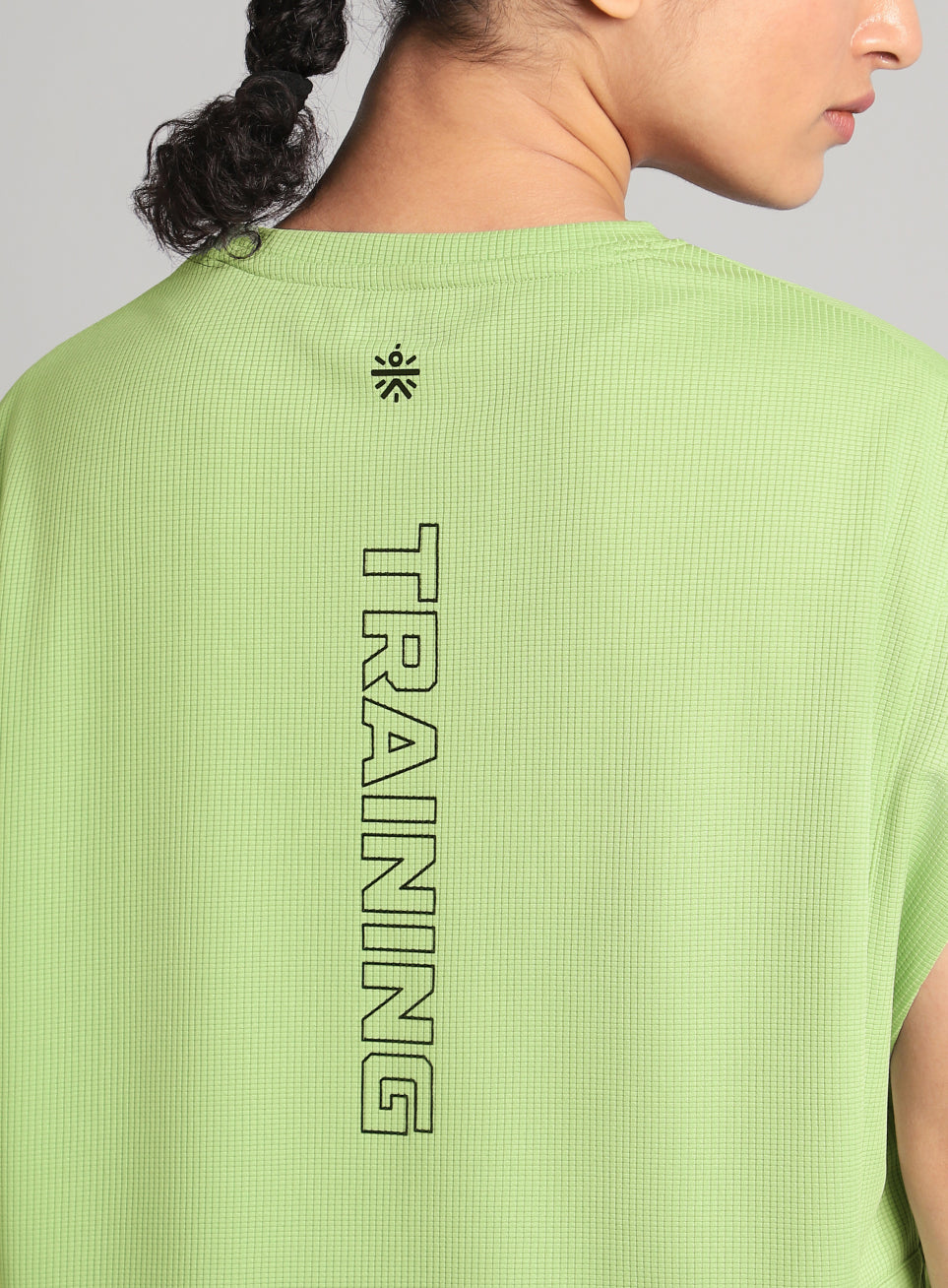 Women's Green Sculpt Muscle T- shirt