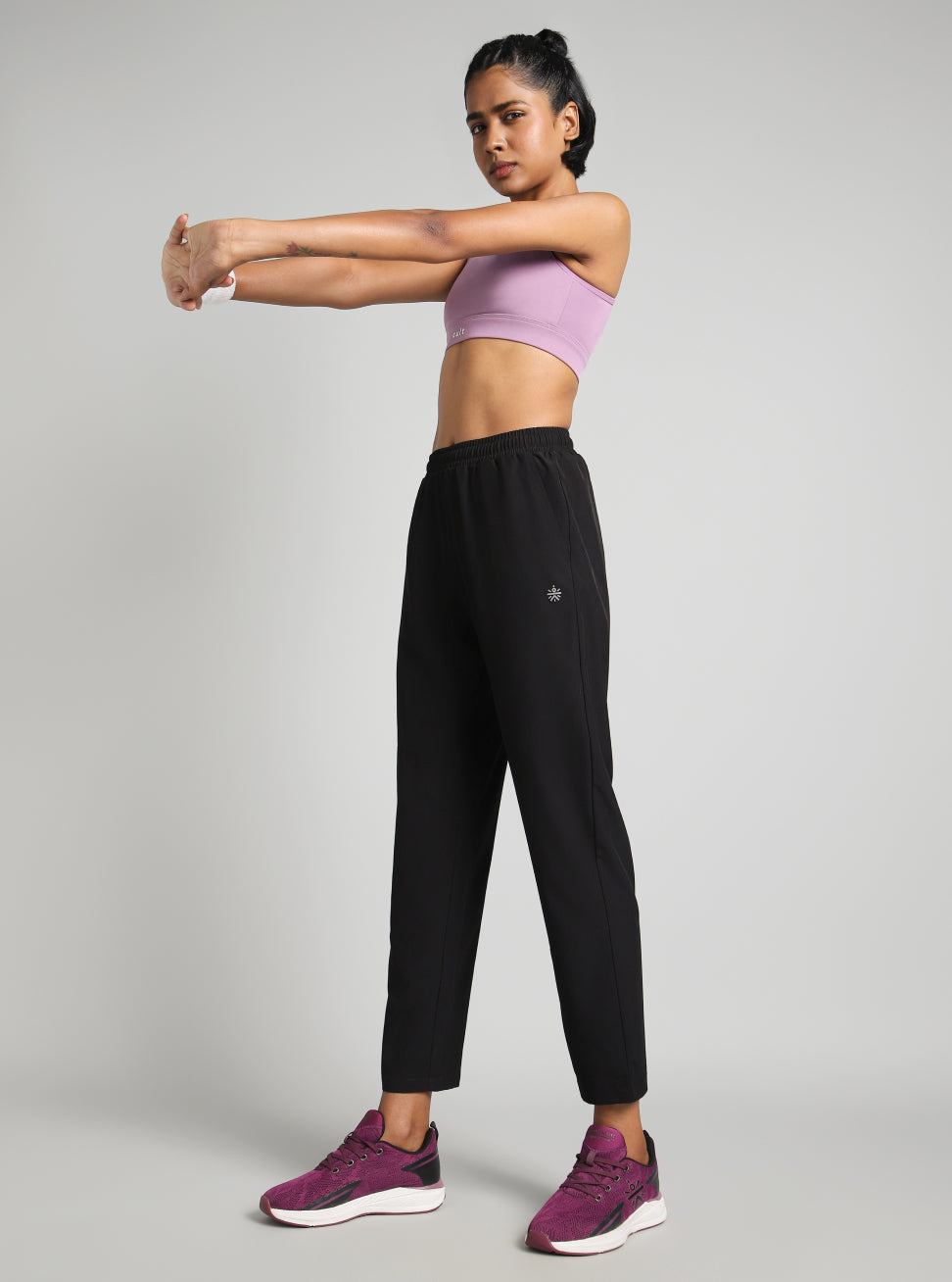 Women's Black Training Sculpt Trackpants