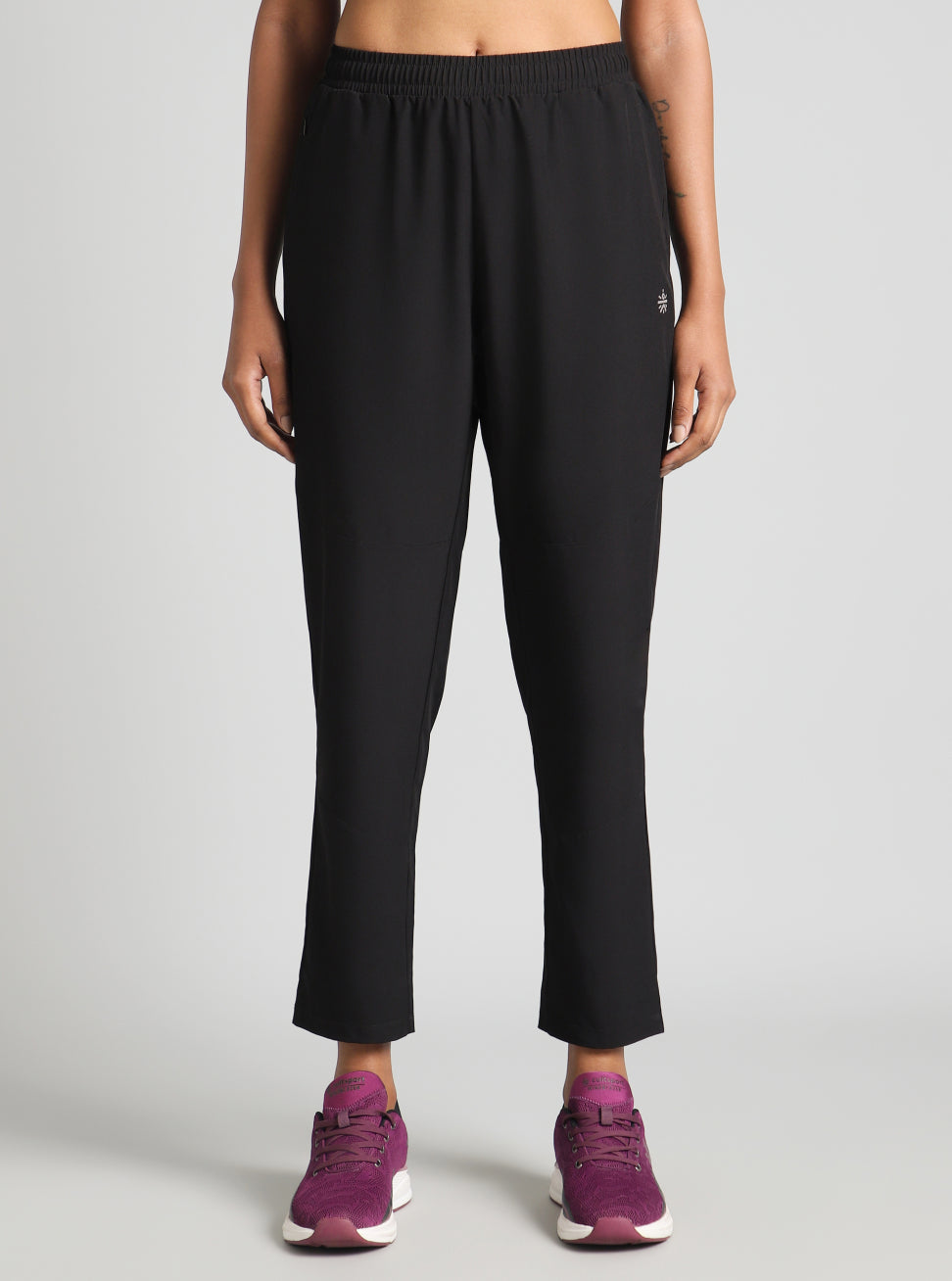 Women's Black Training Sculpt Trackpants