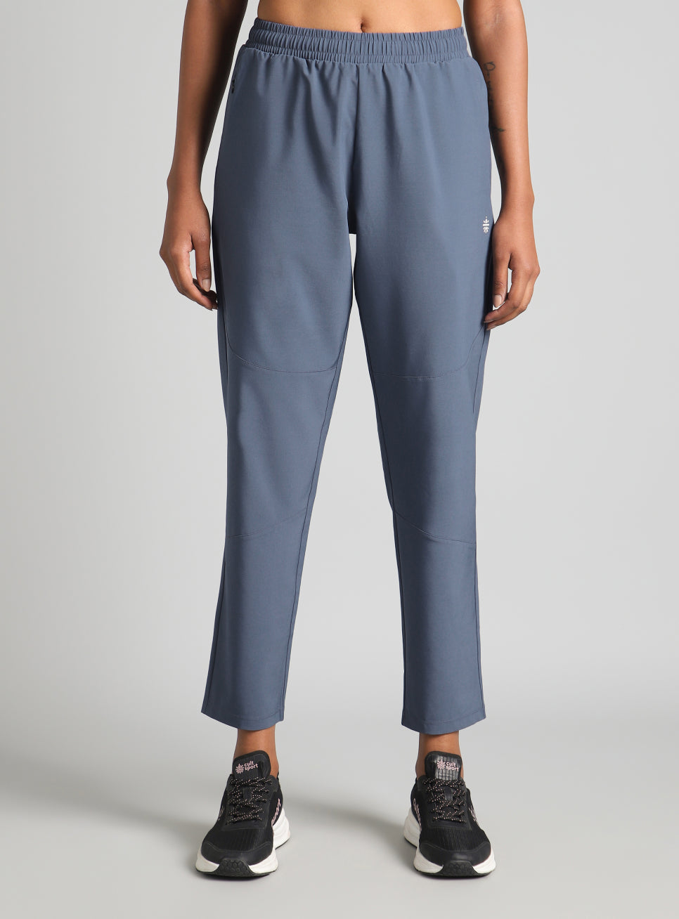 Women's Blue Training Sculpt Trackpants