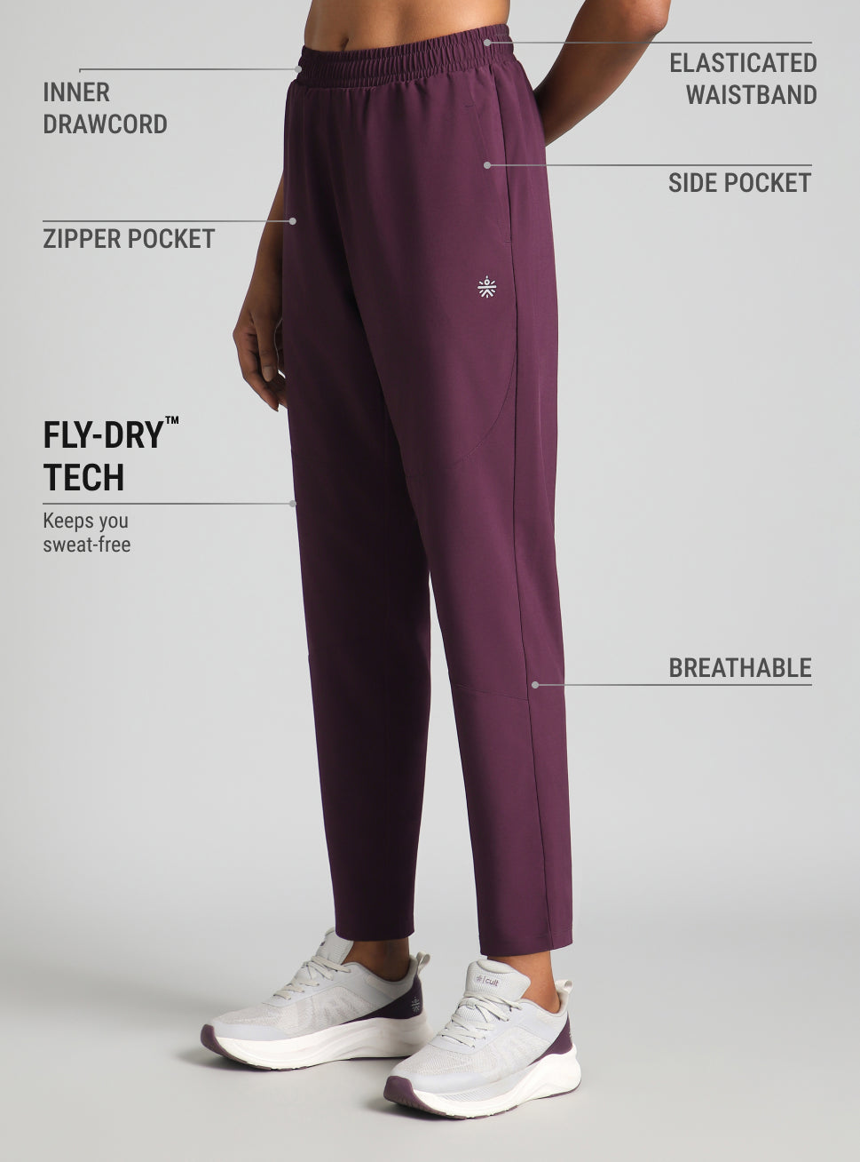 Women's Plum Training Sculpt Trackpants