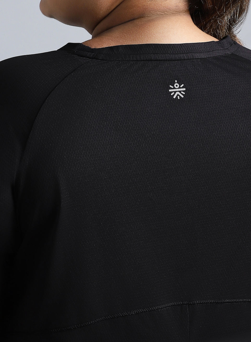 Women's Black Flow HIIT Plus Size Top