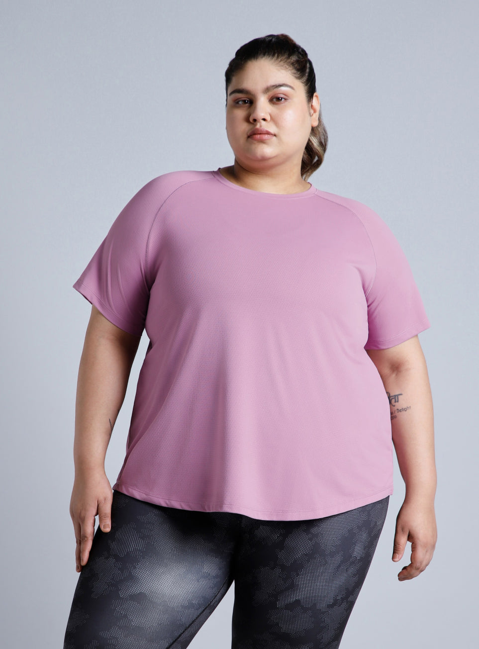 Women's Purple Flow HIIT Plus Size Top