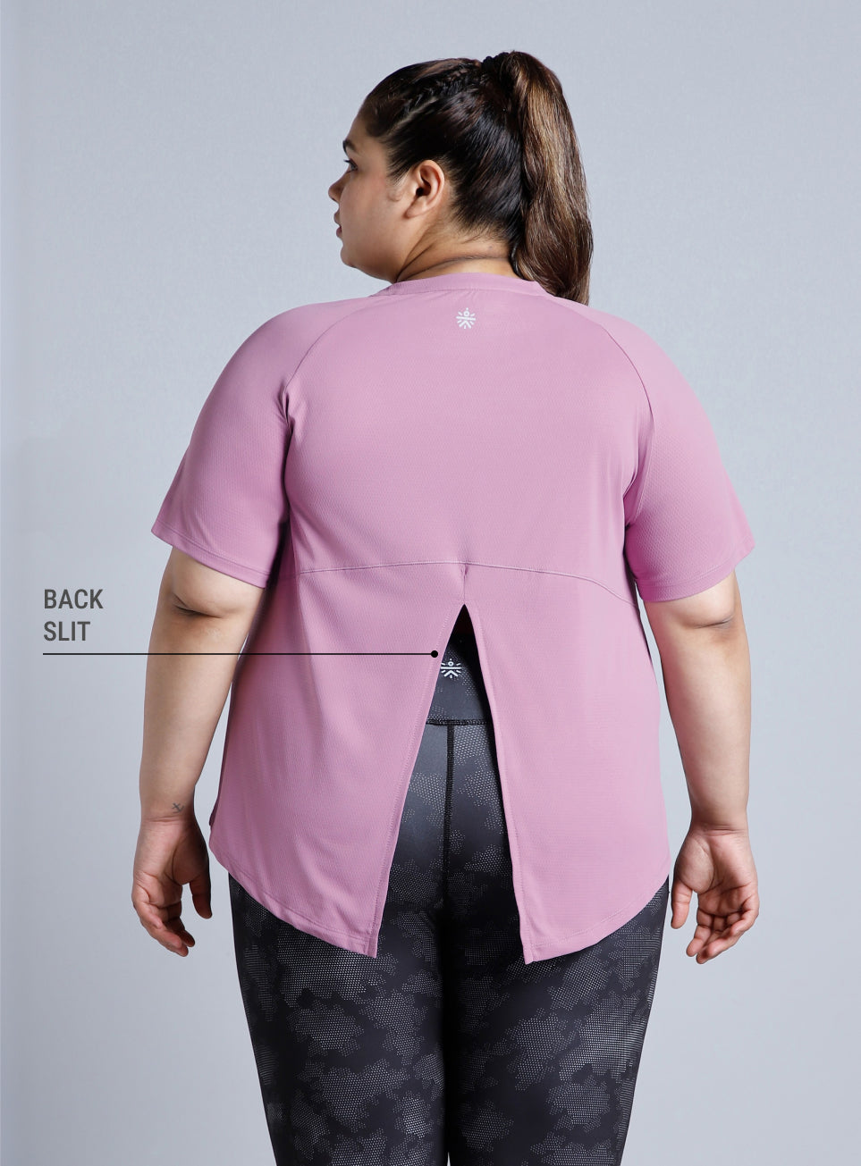 Women's Purple Flow HIIT Plus Size Top