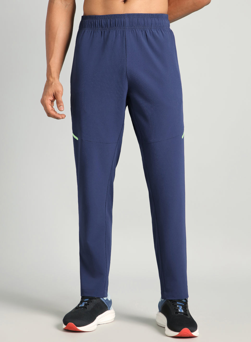 Men's Navy Power Pop Training Trackpants