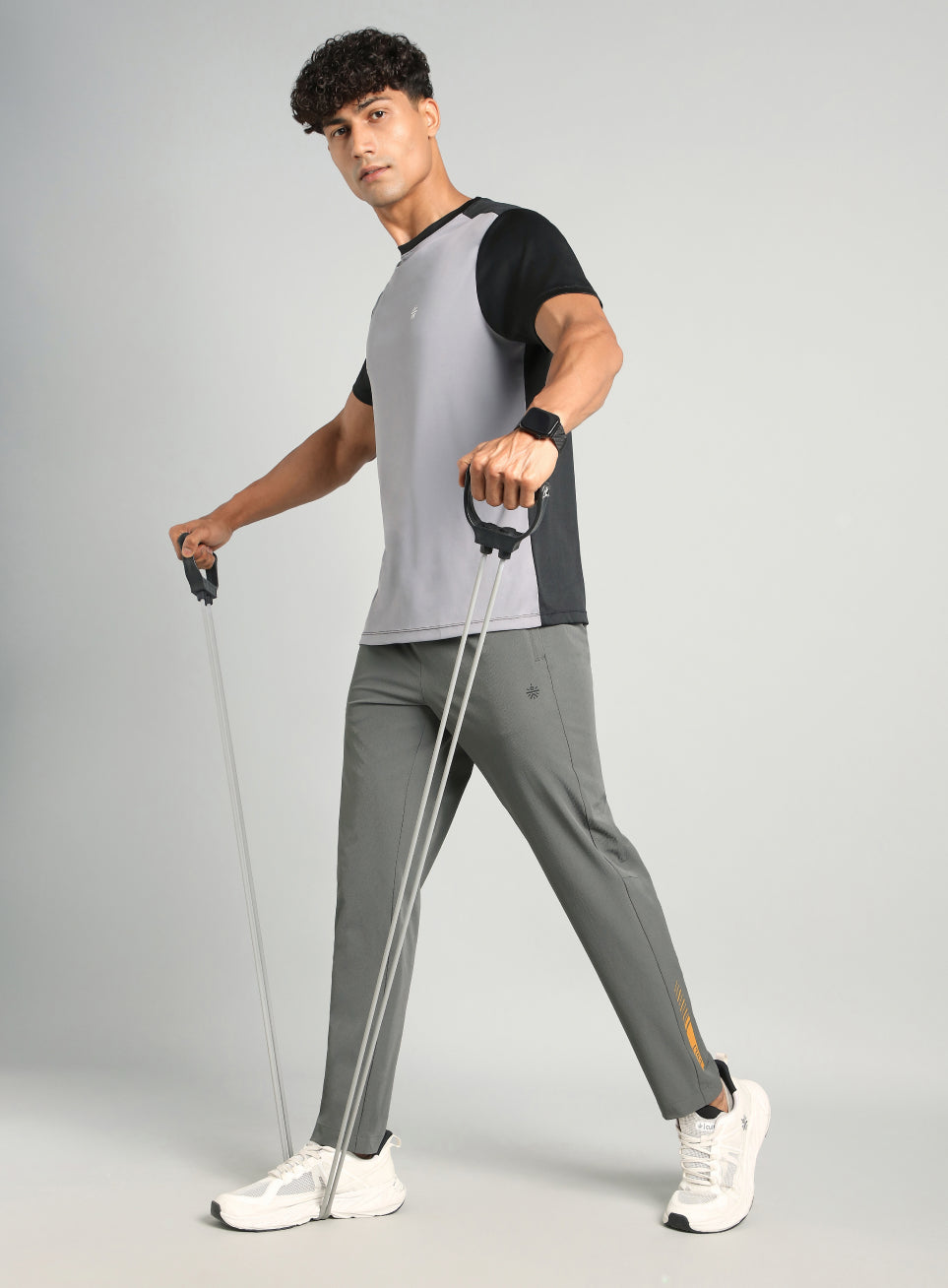 Men's Dark Grey Cult Power Up Training Trackpants