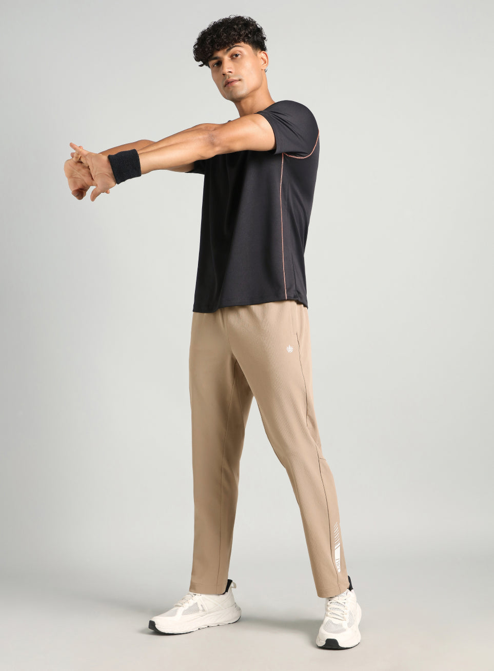 Men's Khaki Cult Power Up Training Trackpants