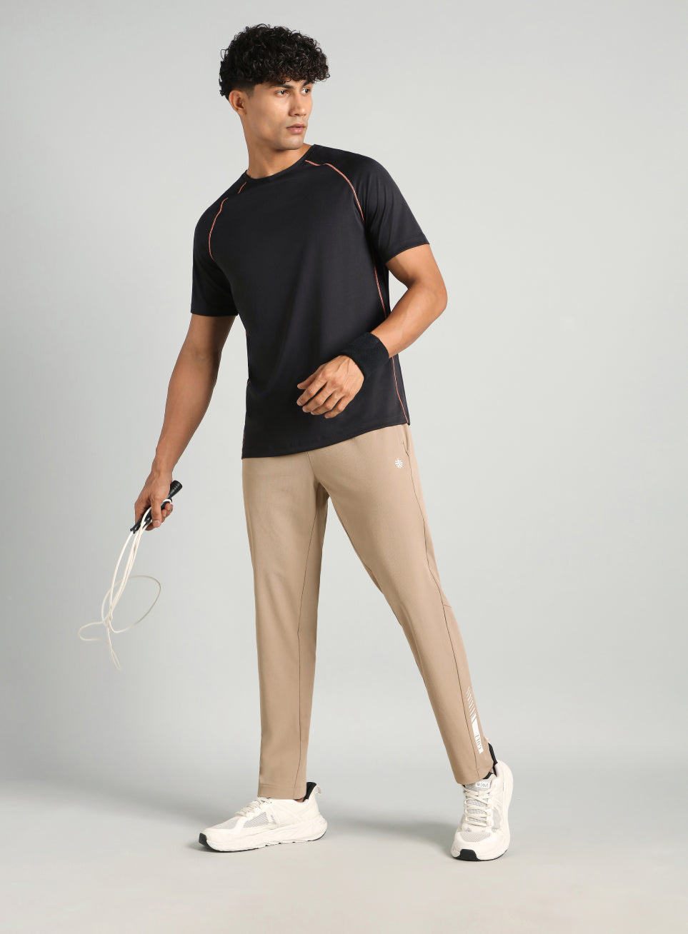 Men's Khaki Cult Power Up Training Trackpants