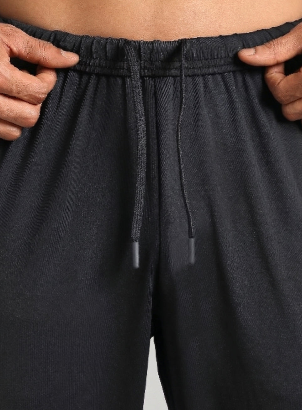 Men's Black Cargo Training Joggers