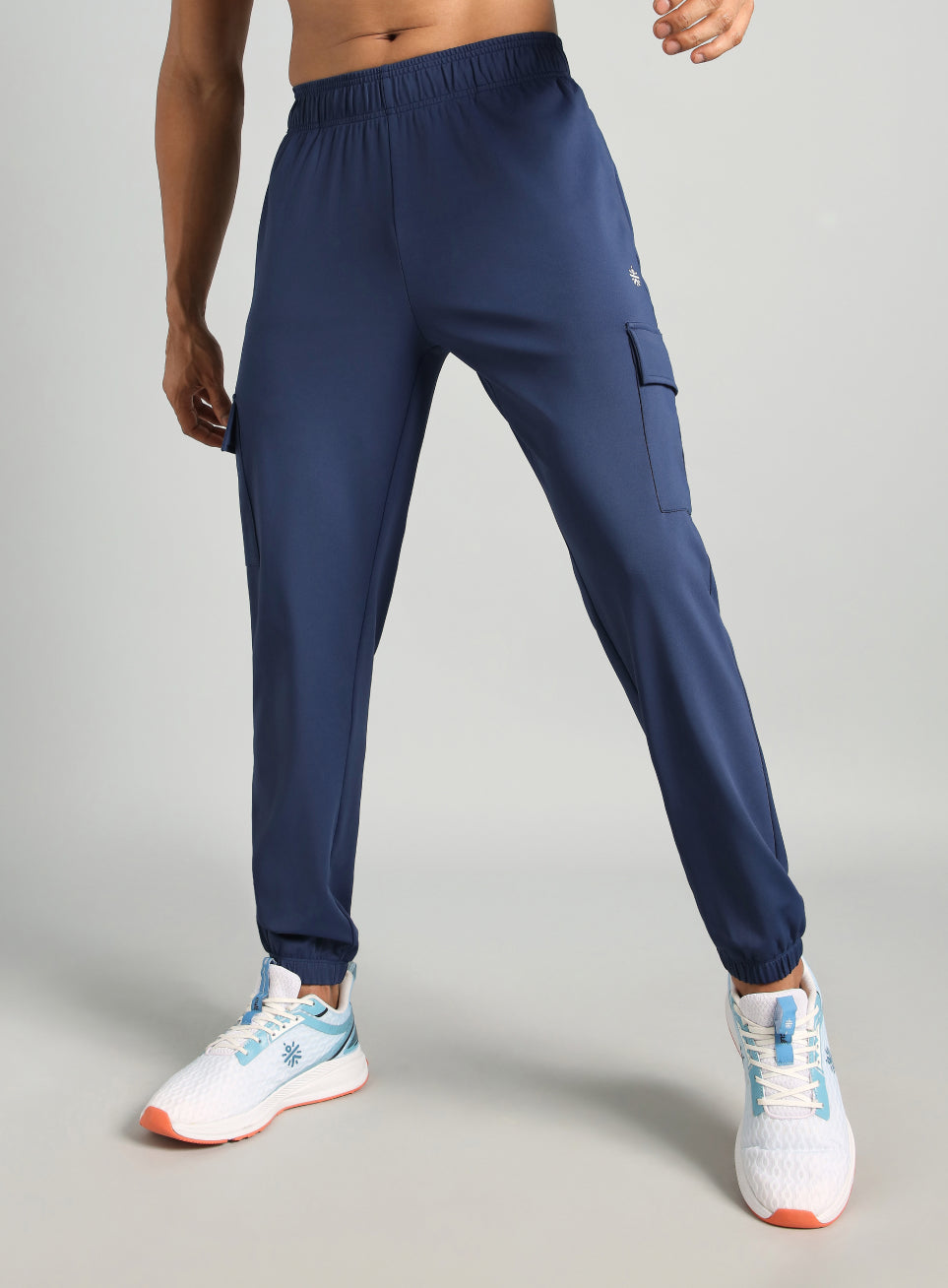 Men's Navy Cargo Training Joggers