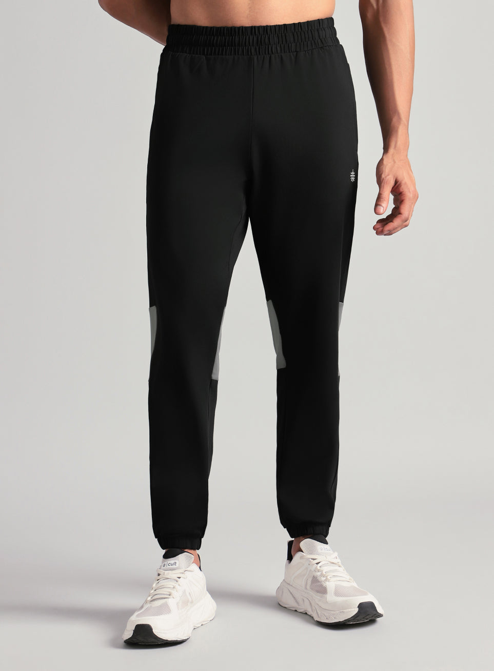 Men's Black Power Pop Active Joggers