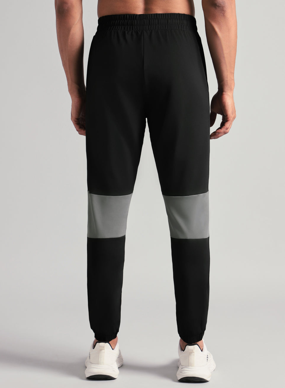 Men's Black Power Pop Active Joggers