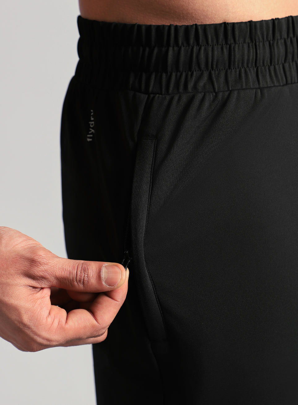Men's Black Power Pop Active Joggers