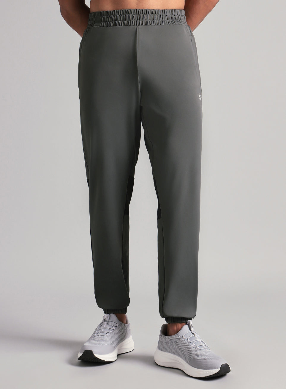 Men's Dark Grey Power Pop Active Joggers