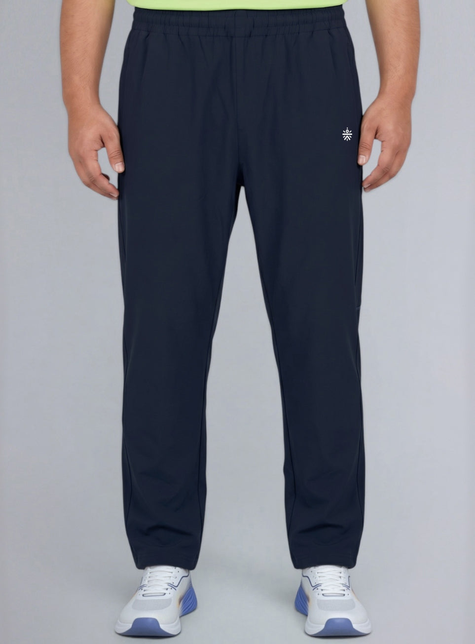 Men's Navy Train In Train Out Premium Plus Size Trackpants