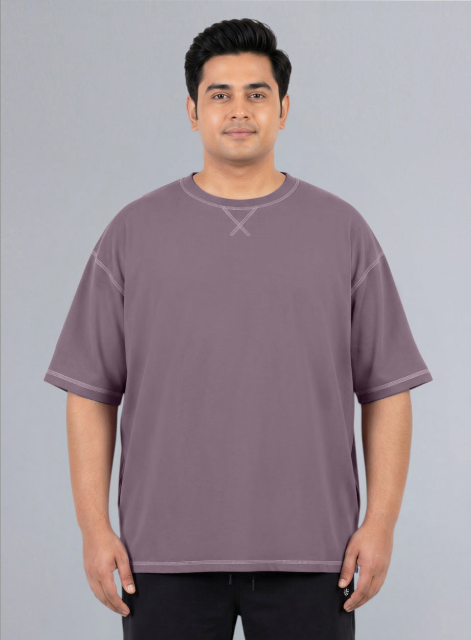 Men's Purple Play Day Plus Size Oversized Fit T-shirt
