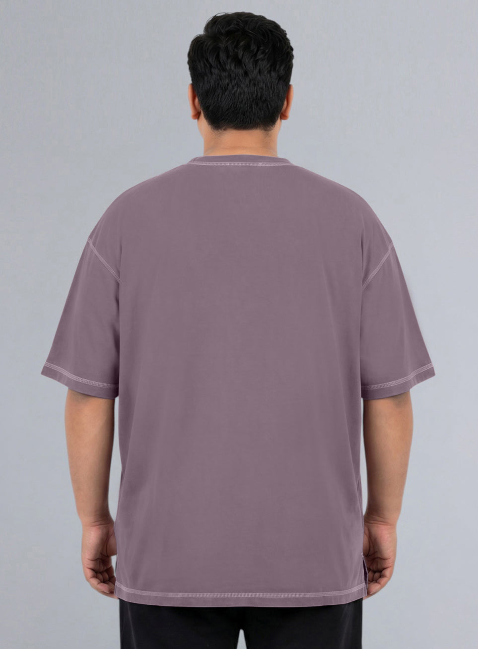 Men's Purple Play Day Plus Size Oversized Fit T-shirt