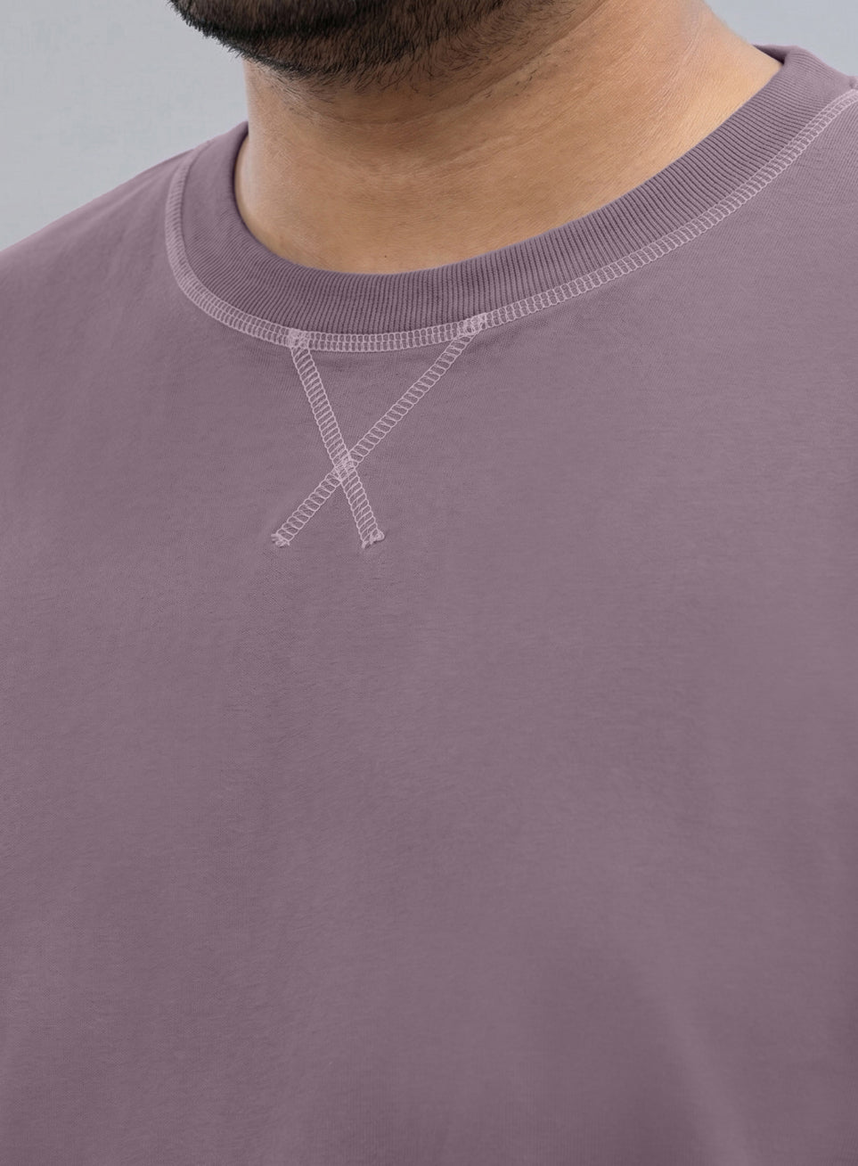 Men's Purple Play Day Plus Size Oversized Fit T-shirt