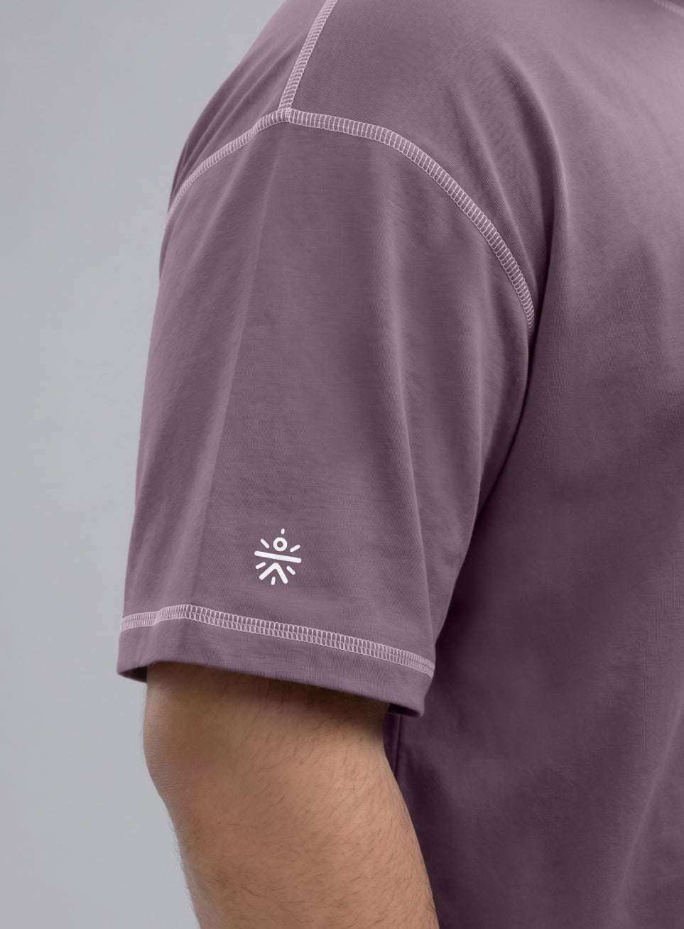 Men's Purple Play Day Plus Size Oversized Fit T-shirt