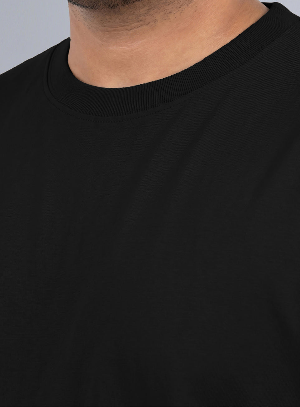 Men's Black One More Rep Graphic Plus Size Oversized Fit T-shirt