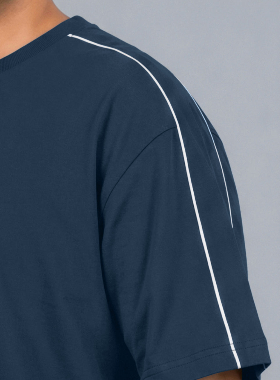 Men's Blue Cult Brand Carrier Plus Size Oversized Fit T-shirt