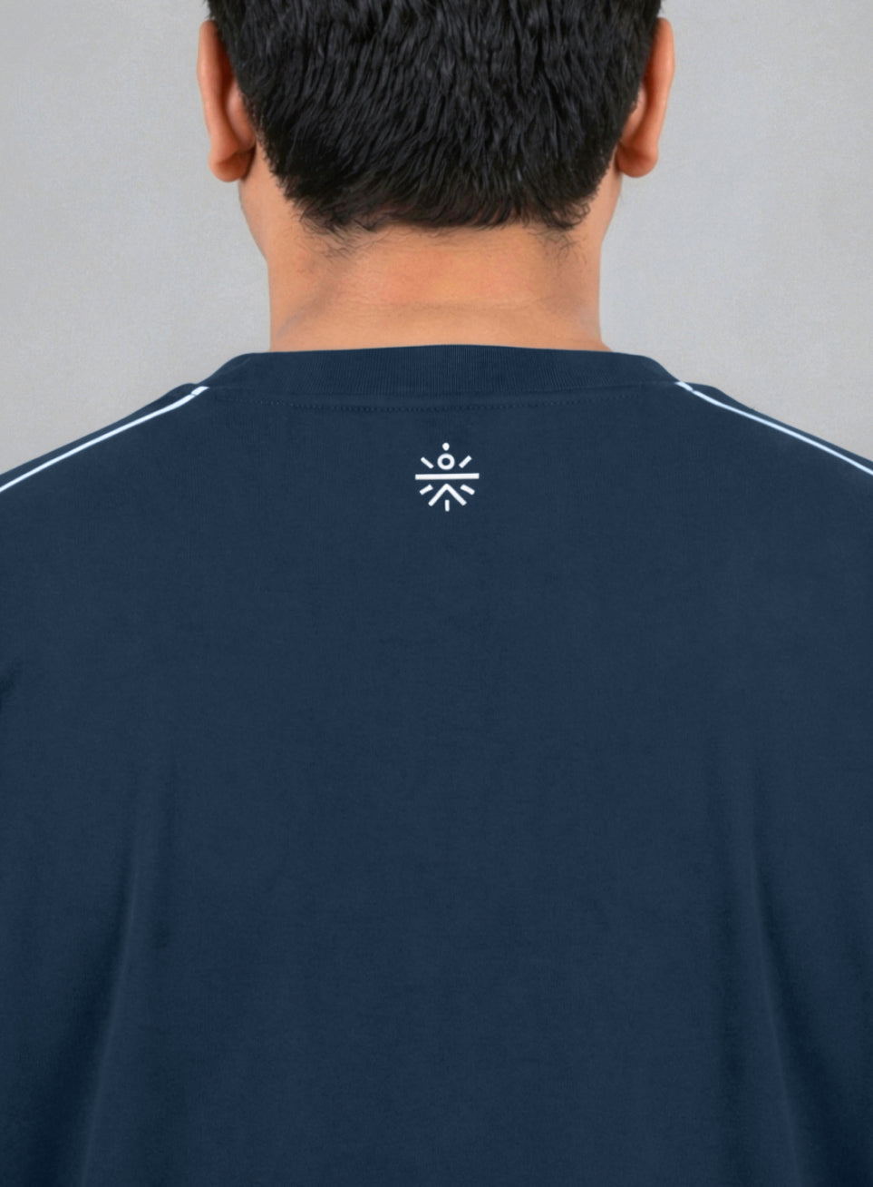 Men's Blue Cult Brand Carrier Plus Size Oversized Fit T-shirt