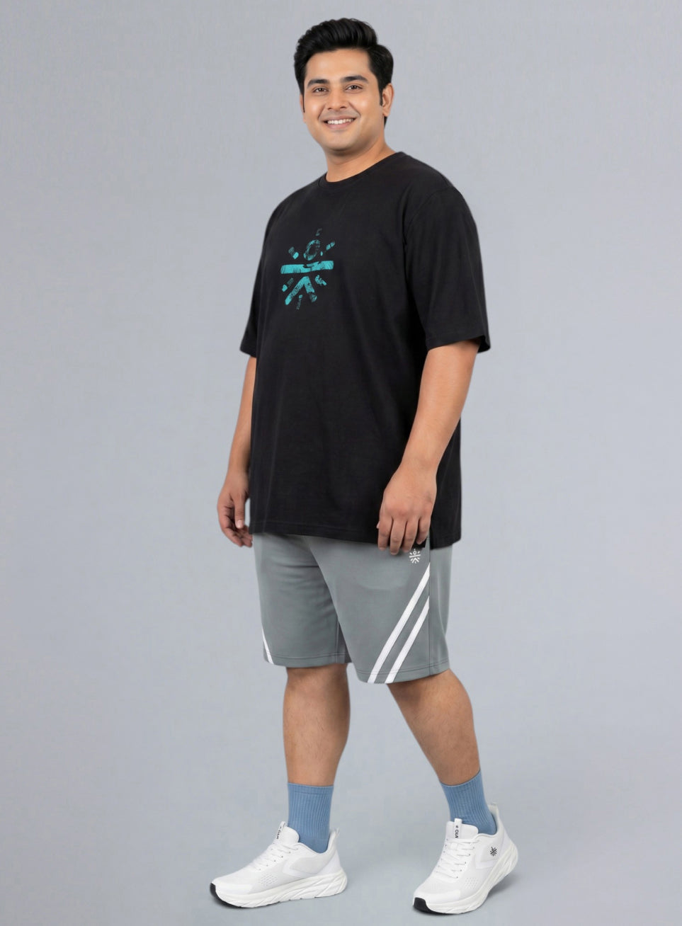 Men's Black Cult Brand Carrier Plus Size T-shirt