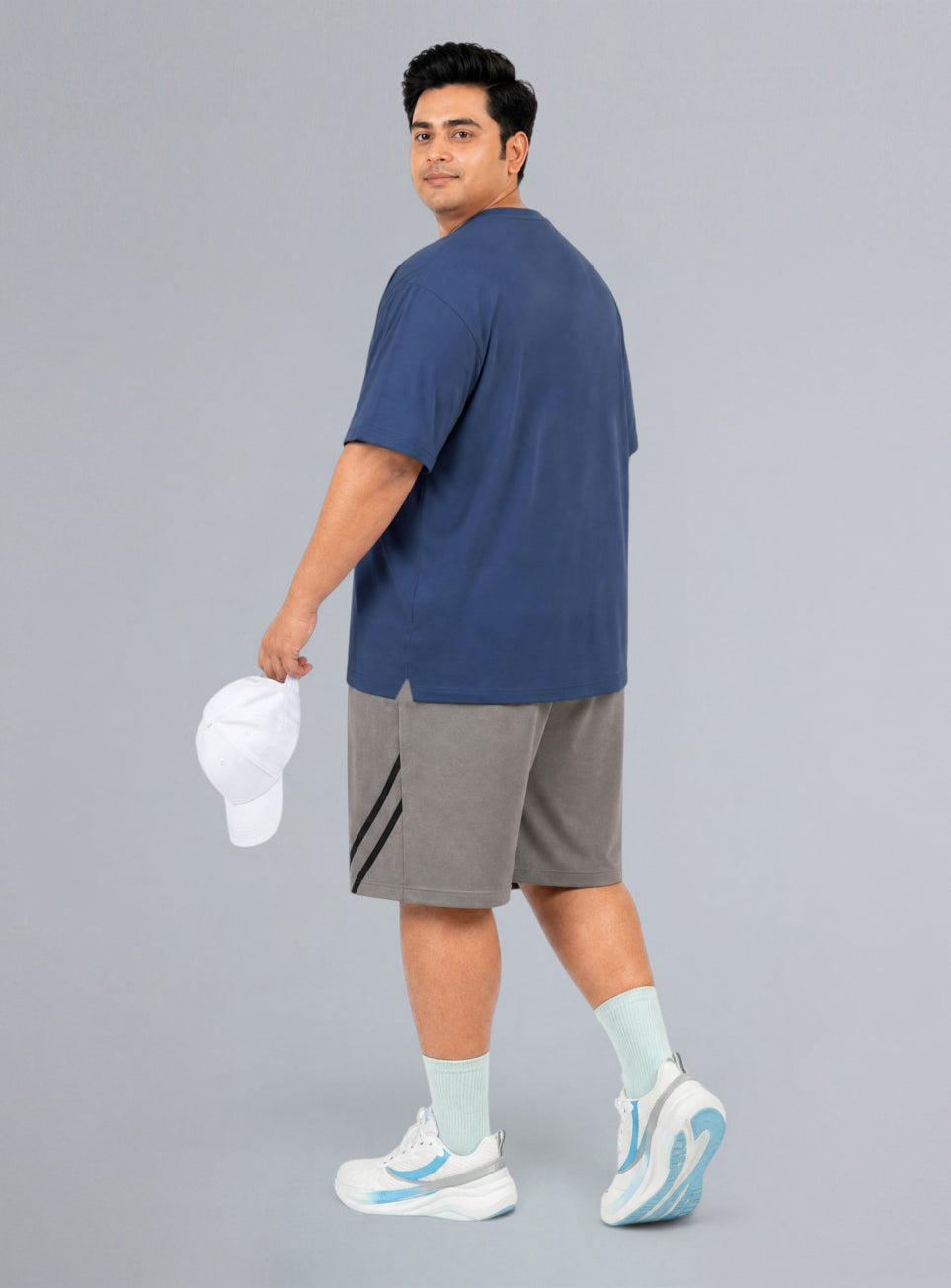 Men's Blue Cult Brand Carrier Plus Size T-shirt