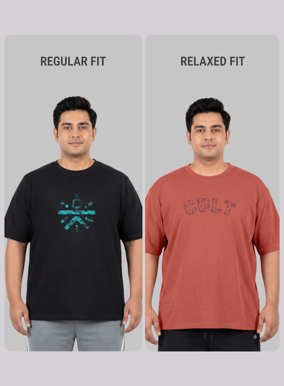 Men's Rust Cult Branding Graphic Plus Size Relaxed T-shirt