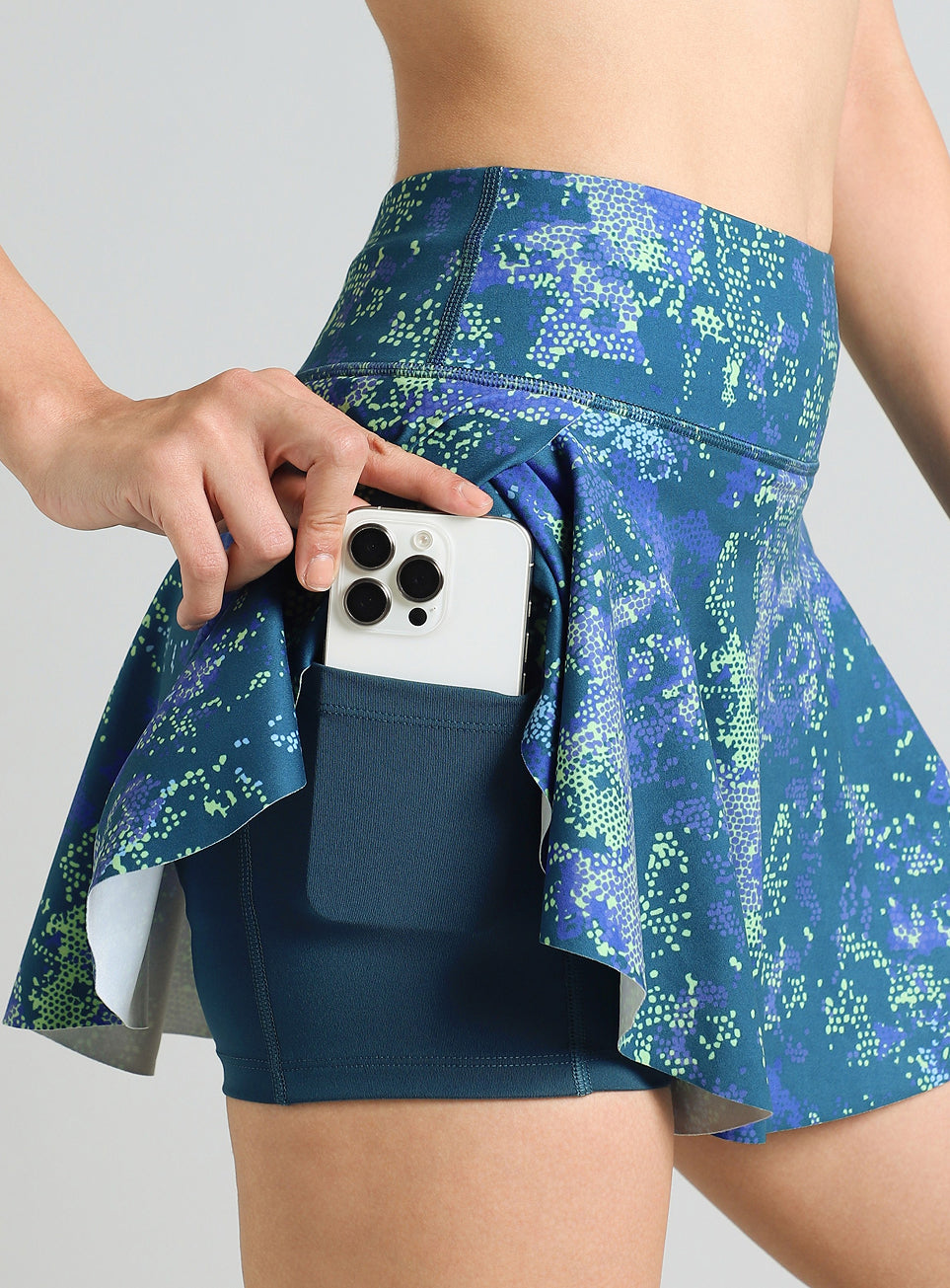 Women's Blue Training Essential Comflex Skort