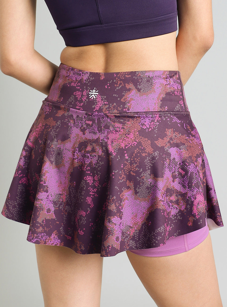 Women's Purple Training Essential Comflex Skort