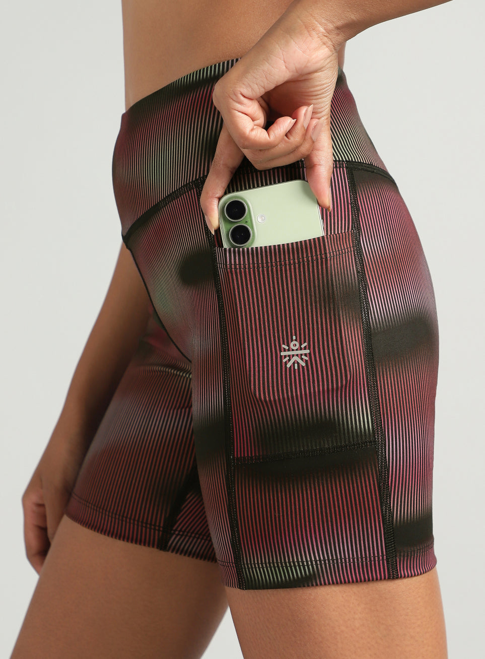 Women's Pink Urban Camo Printed COMFLex Cycling Shorts