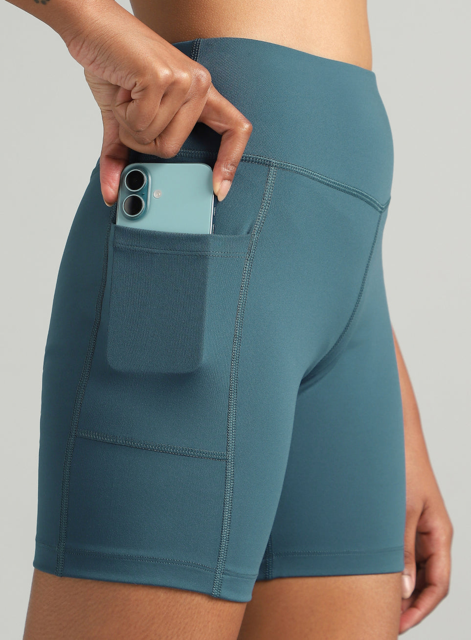 Women's Teal COMFlex Cycling Shorts