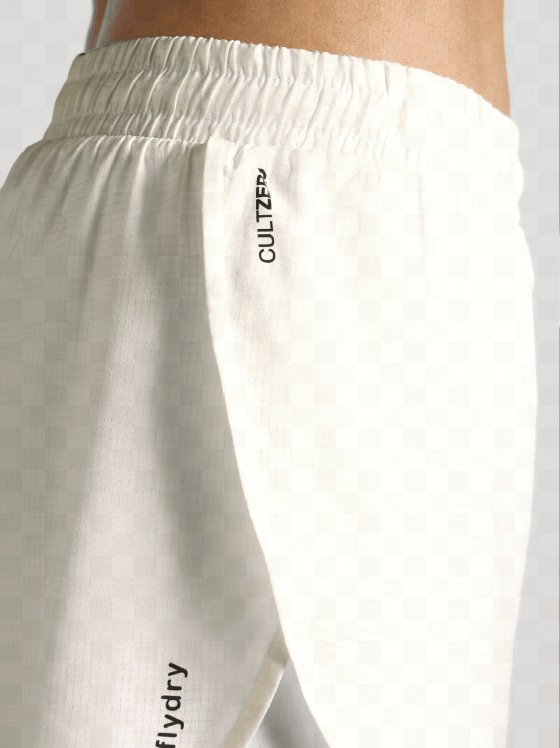 Women's White Cult Zero Strider Shorts with Inner Shorts