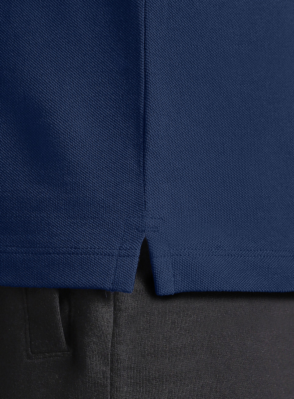 Men's Navy Athletic Club Plus Size Polo T-shirt