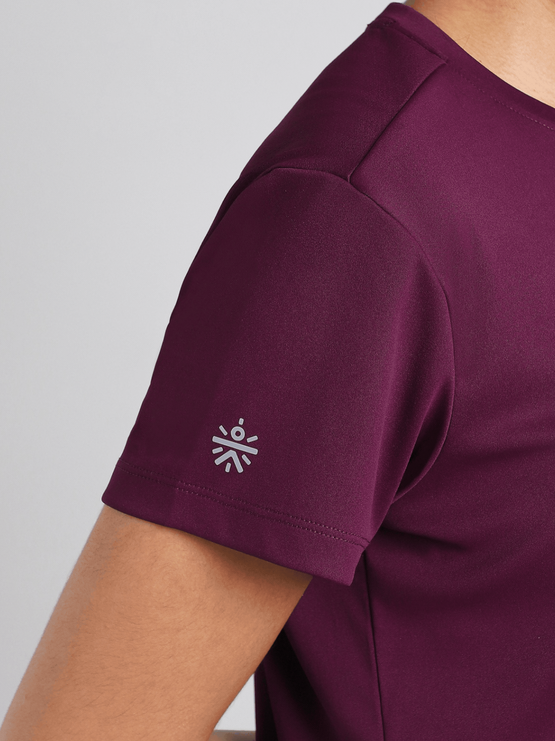Women's Maroon Midnight Running T-shirt