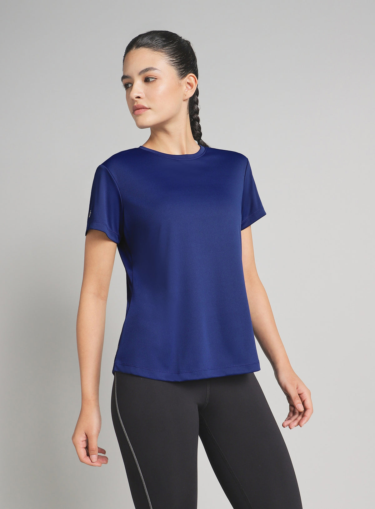Women's Blue Midnight Running T-shirt