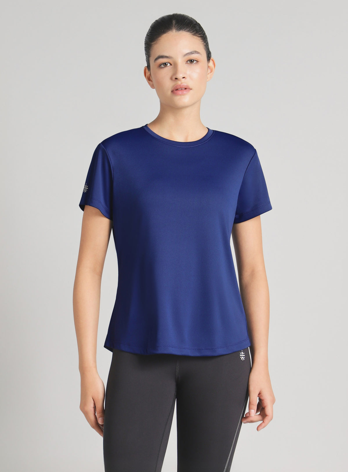Women's Blue Midnight Running T-shirt
