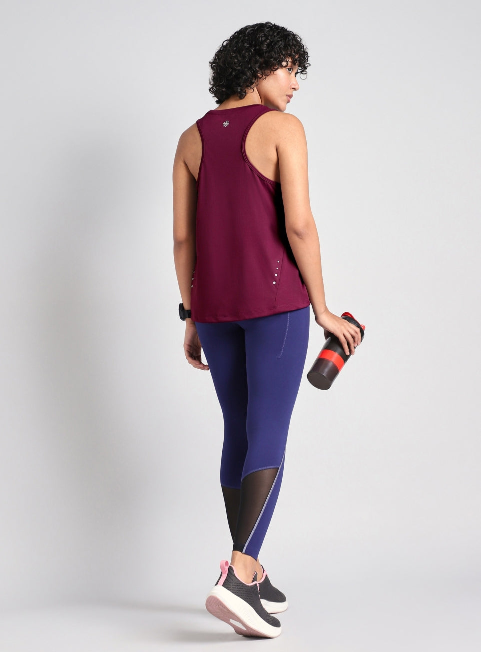 Women's Maroon after Dark Running Tank