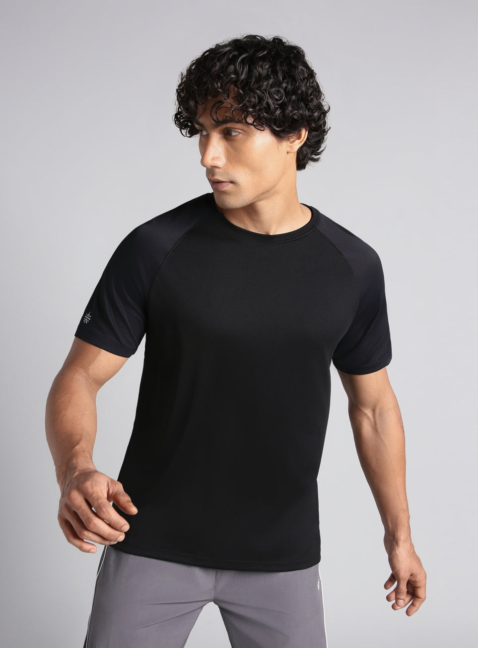 Men's Black Night Jogger's T-shirt