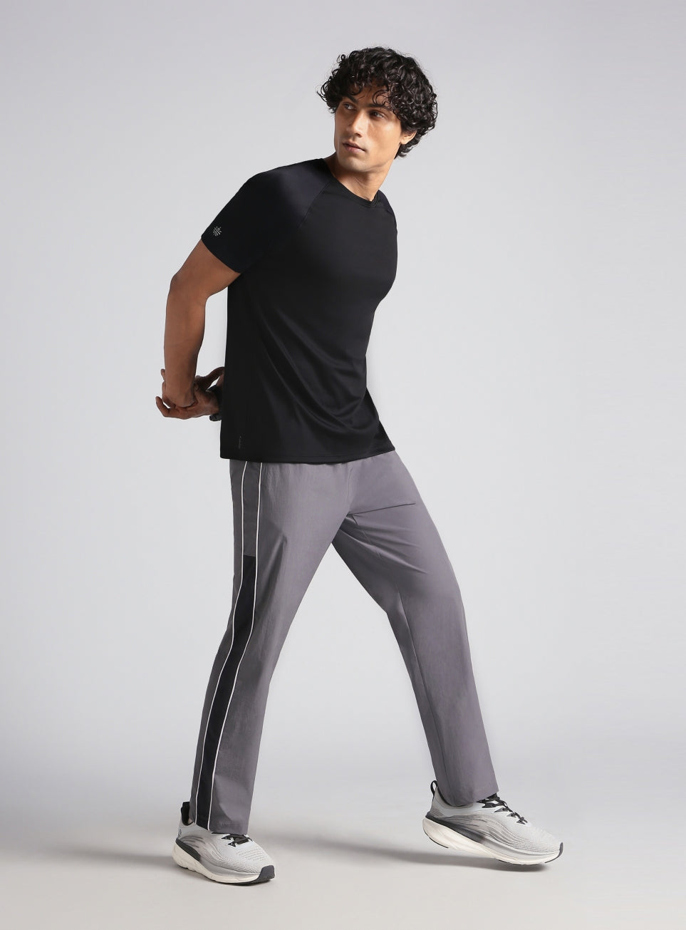 Men's Black Night Jogger's T-shirt