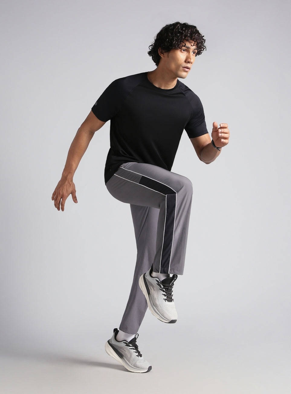 Men's Black Night Jogger's T-shirt