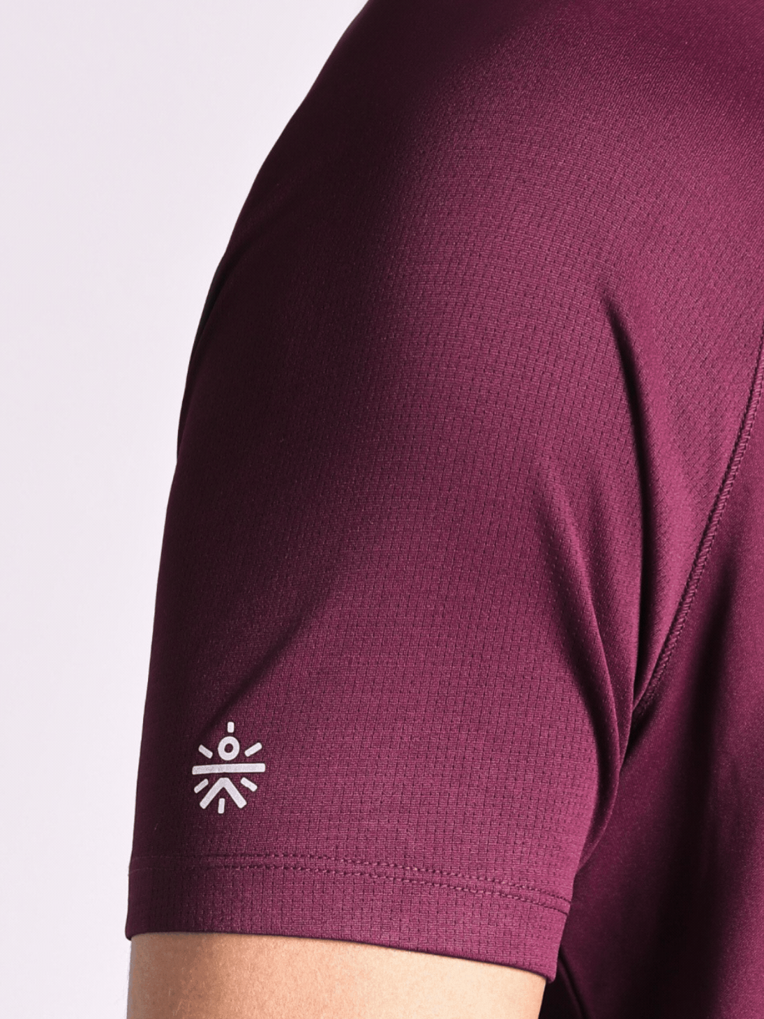 Men's Maroon Night Jogger T-shirt