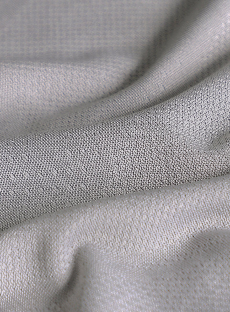 Women's Grey Premium Jacquard Knit Aqua Top